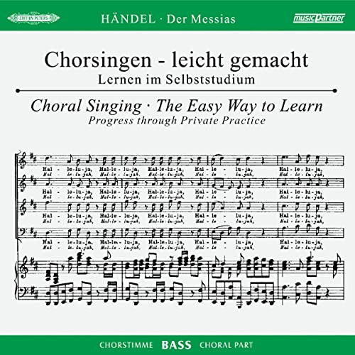 Begleitungen zum eigenen Musizieren - Chorsingen leicht gemachtHändel,Messias Bass