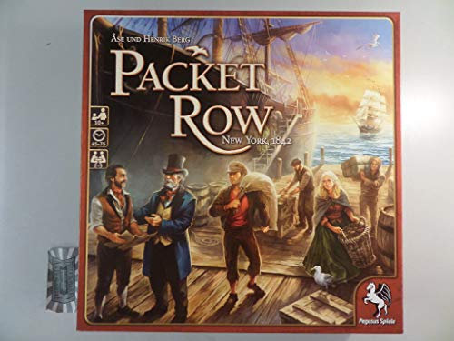 Pegasus Spiele 51340G - Packet Row - New York, 1842
