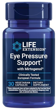 Life Extension Eye Pressure Support with Mirtogenol, 30 Capsules