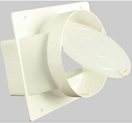 Marley Flachkanalsystem 220 Adapter rund/eckig mit Rückstauklappe (060965)