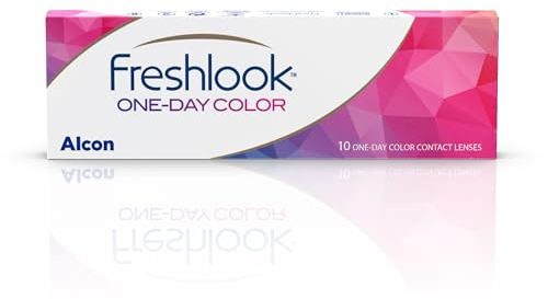 FreshLook One Day Green Lenti a Contato Giornaliere, 10 Lenti, BC 8.6 mm, DIA 13.8 mm, -1.5 Diopt