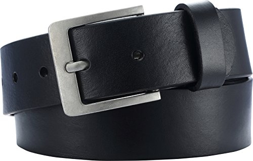 Playshoes Unisex Leder-Gürtel 30 Mm, schwarz Classic 30mm Breite, 60cm