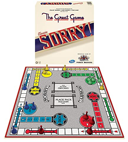 Winning Moves Brettspiel „Classic Sorry!“ in englischer Sprache