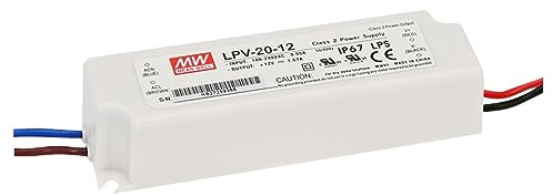 LED Netzteil 20W 15V 1,33A ; MeanWell, LPV-20-15 ; Schaltnetzteil