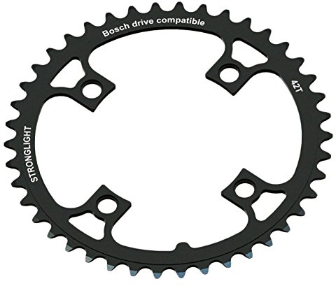 Kettenblatt Stronglight für Bosch 1; 44 Zähne schwarz LK 104mm