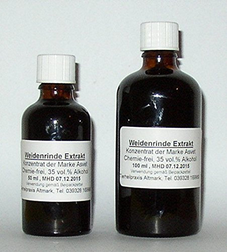 100ml Weidenrinde Auszug, Tropfen, Tinktur, Tee-Ersatz