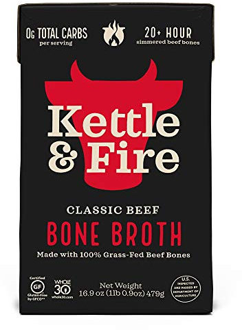 Kettle & Fire Classic Beef Bone Broth Beef 16.9FO