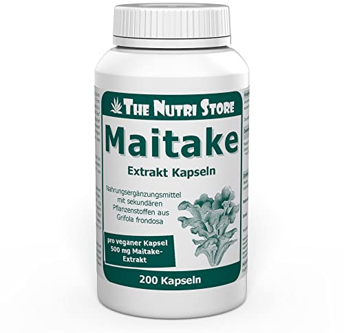 Maitake Extrakt 500 mg vegane Kapseln 200 Stk.