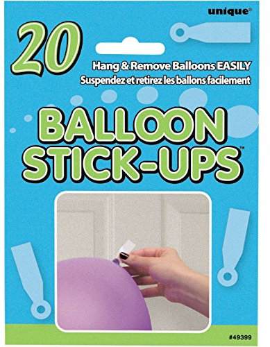 Party-Luftballon-Aufkleber - Packung mit 20 Stück