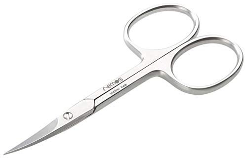 REMOS Nagel & Hautschere Edelstahl [INOX] 9.5cm - für Fingernägel und Nagelhaut