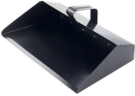 Elliott Large Metal Dustpan, Cream, Traditional, Strong, and Durable, Suitable for Indoor and Outdoor Use