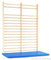 Doppel Sprossenwand nach DIN Kletterwand Turnwand Klettergerüst, 200-260 cm