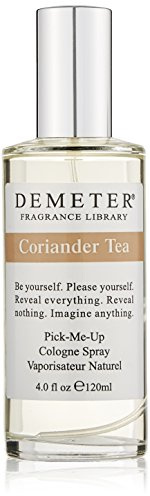 Demeter Unisex Cologne Spray, Coriander Tea, 4 Ounce