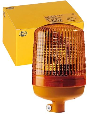 HELLA 2RL 008 060-111 Halogen Rundumleuchte - KL 7000 - 24V - gelb (amber)