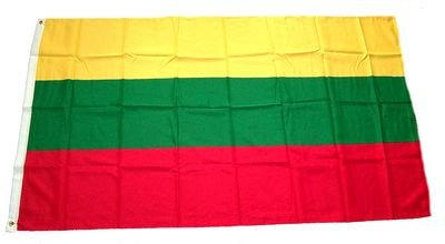 Flagge Fahne Litauen 60 x 90 cm FLAGGENMAE®