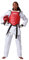 KWON Kampfweste Competition Beidseitig, rot/blau, 1, 4000400
