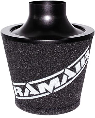 Filtri Ramair js-108-bk filtro aria universale grande con manico in lega, nero, 80 mm