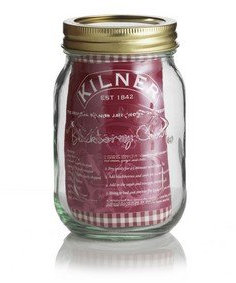 Indispensable Kilner Clear Glass Screw Top 0.5L Preserve Jar (Neoteric Design) [Pack of 3]