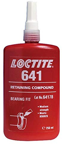 Loctite 641X250ML LOC 641 Retaining Compound, 250 mL