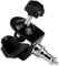 PhotoGeeks C Clamp & 1/4 Screw Thread Spigot | Photo Studio Grip Light Stand Mount Tripod Backdrop Support