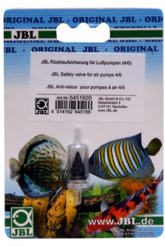 JBL Rückstellvorrichtung für Luftpumpe 4/6 für Aquarien, 1 Stück