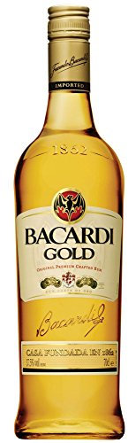 Miniatura ron Bacardi Gold 10 botellas de 50ml