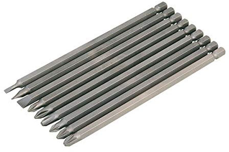 9PCS EXTRA LONG POWER BITS SET