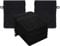 Betz Premium Lot de 10 Gants de Toilette en éponge lavettes pour Le Visage en 100% Coton Gant de Toilette pour bébé Couleur Noir