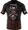 SMMASH Rashguard SAMURAI Men's Short-sleeve Shirt for MMA UFC BJJ (M)