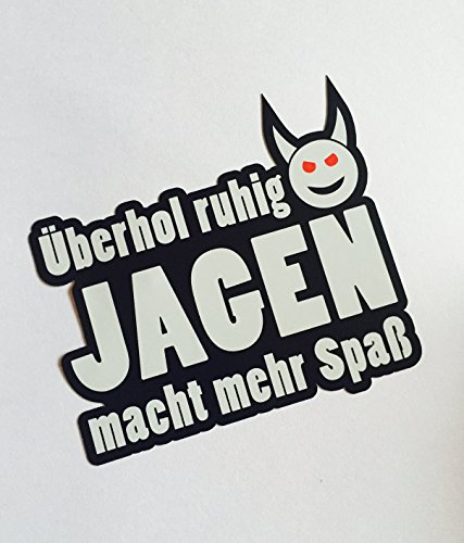 Überhol ruhig Jagen Auto Aufkleber Auto JDM Tuning OEM DUB Decal Stickerbomb