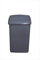 Whitefurze 30 Litre Plastic Swing Top Bin, Silver, 15.75 x 12.28 x 10.24 cm