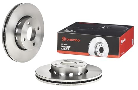 Brembo 09.5724.10 Standard vented Front Brake Rotor AUDI OE# 895615301B