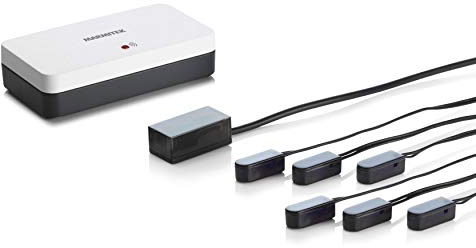 Infrarotverlängerung- Marmitek Invisible Control 6 - Bedienen von 6 Geräte in einem geschlossenen Schrank - kompatibel mit allen europäischen TV Decodern - extra kleiner Empfänger - Infrarot Repeater