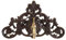 zeitzone Gartenschlauchhalter mit Wasserhahn Wandschlauchhalter Gusseisen Antik-Stil