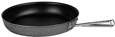 Trangia 22cm Non-Stick Frypan with Folding Handle Accessory, Silver, 22 cm
