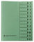 Bene 83800GN Ordnungsmappe mit Schutzumschlag, grün