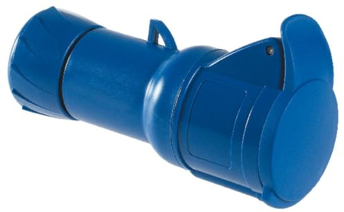 Schneider Electric Mureva Leistungssteckverbinder Blau, 230V 2P+PE / 32A, Kabel IP44