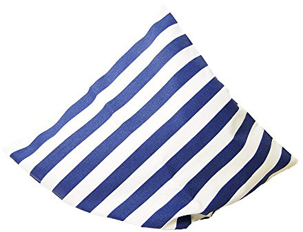 Kissenbezug 40x40 cm - gestreift - maritimes Kissen, blau weiß