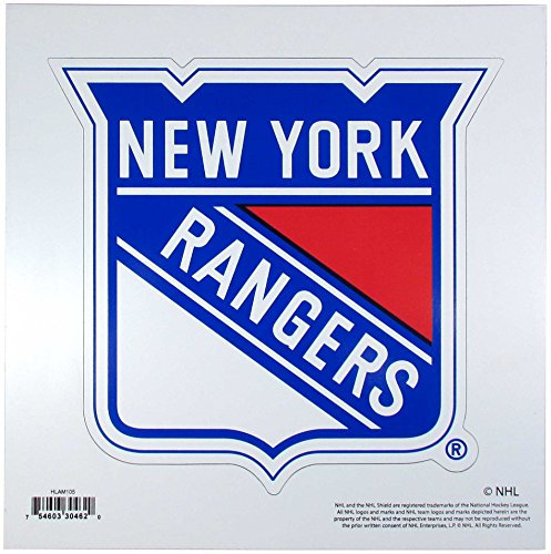 NHL Siskiyou Sports Fan Shop New York Rangers Logo Magnete 20,3 cm Bogen Team Color