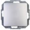 Kopp 650620081 Paris - Interruptor universal (encendido/apagado), color plateado