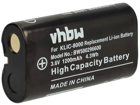 vhbw Akku kompatibel mit Jay-Tech Jay-Cam i4800 | Kamera (1520 mAh, 3,6 V, Li-Ion)