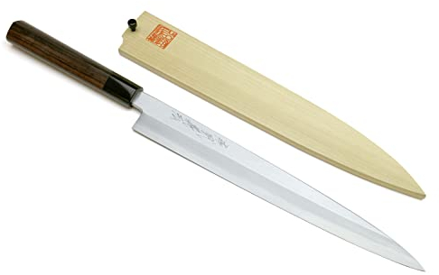 Yoshihiro Shiroko High Carbon Steel Kasumi Yanagi Sashimi chef coltello 24,1 cm (240 MM)