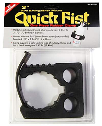 END OF ROAD 50050 Quick Fist Clamp, Black, 3