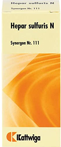 Kattwiga Synergon Nr. 111 Hepar sulfuris N Tabletten, 100 St. Tabletten