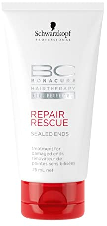 Schwarzkopf Bonacure Repair Rescue Sealed Ends Haarspitzenfluid, Tube mit 75 ml Unparfümiert