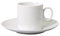 Thomas Loft Kaffeetasse mit Untertasse, Porzellan, Weiß, Spülmaschinenfest, 210 ml, 2-tlg., 14740