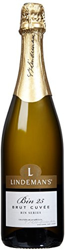 Lindemans Bin 25 Brut Cuvee Sparkling Wine Chardonnay Blend Non Vintage, 75 cl (Case of 6)
