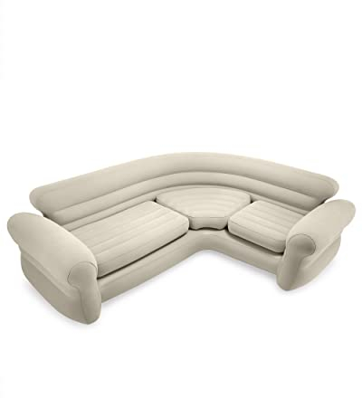 Intex Ecksofa Pool, Sonstiges, hautfarben, 101 x 80 x 30