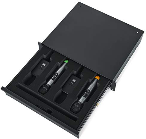 Gator GRW-DRWWRLSS 3U Wireless Microphone Drawer