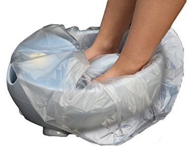 Ebrand Bol Podologie - Paquet 200 pcs - Sacs en Polyéthylène Haute Densité - Utilisableboth Intérieur et Extérieur